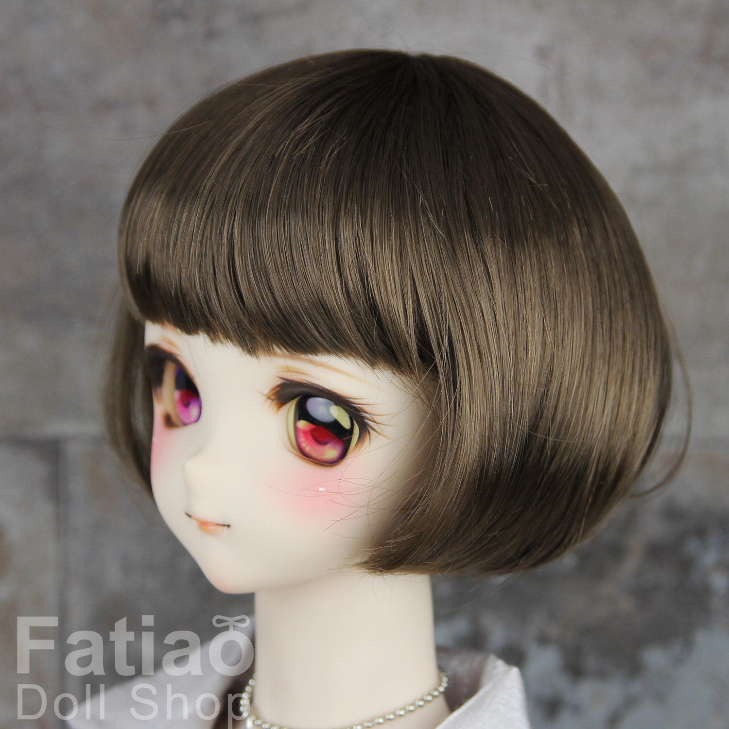 Fatiao - New Dollfie SD 1/3 BJD Dolls Wig size 8-9" - Umber