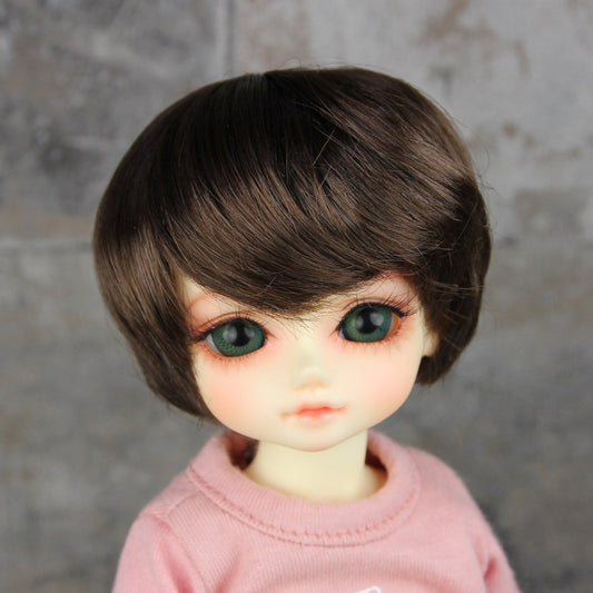 Fatiao - New Dollfie Yo-SD 1/6 BJD - Dolls Wig 6-7 inch - Dark Brown