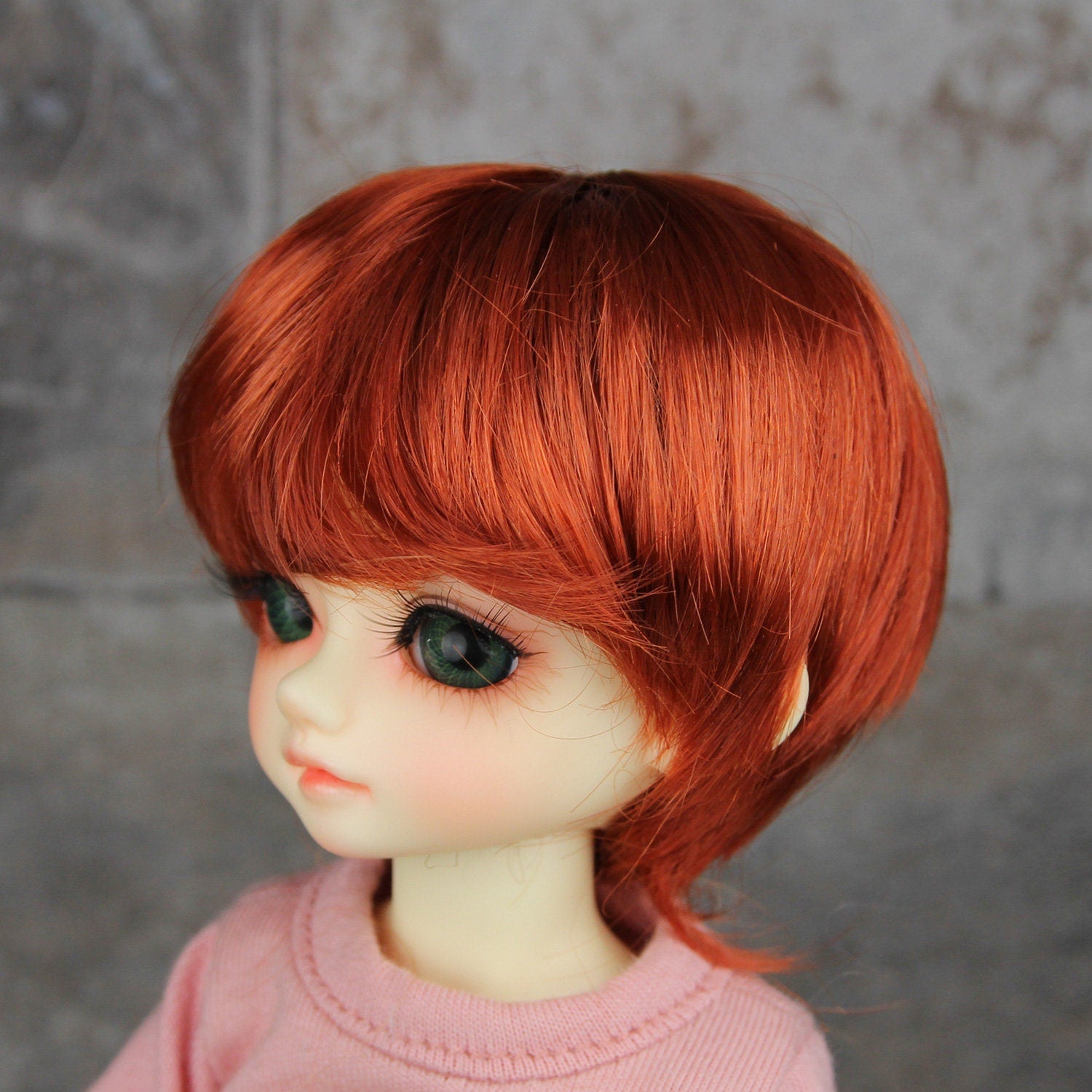 Fatiao - New Dolls Wig Dollfie Yo-SD 1/6 BJD 6-7" size - Carrot