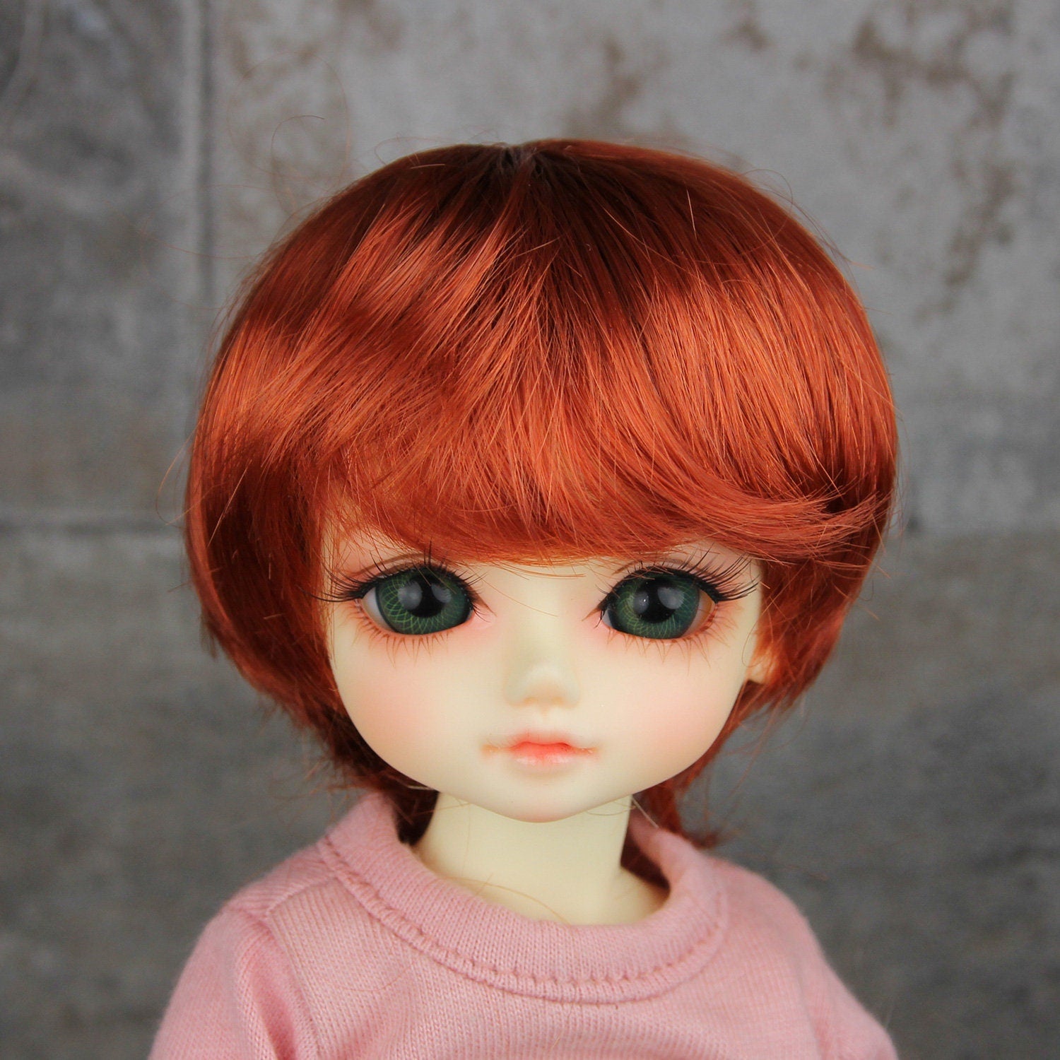 Fatiao - New Dolls Wig Dollfie Yo-SD 1/6 BJD 6-7" size - Carrot