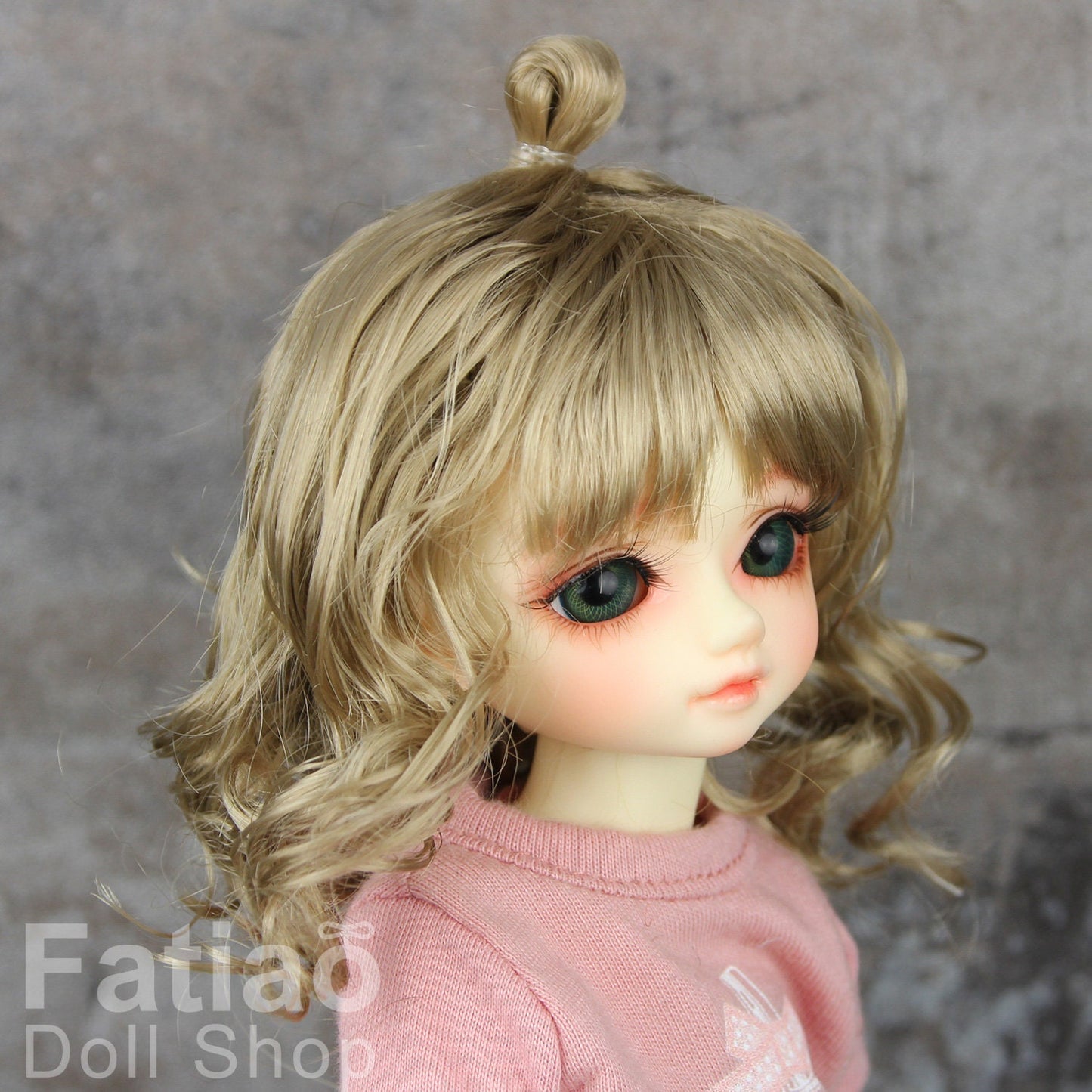 Fatiao - New Dolls Wig Dollfie Yo-SD 1/6 BJD 6-7" size Baby Brown