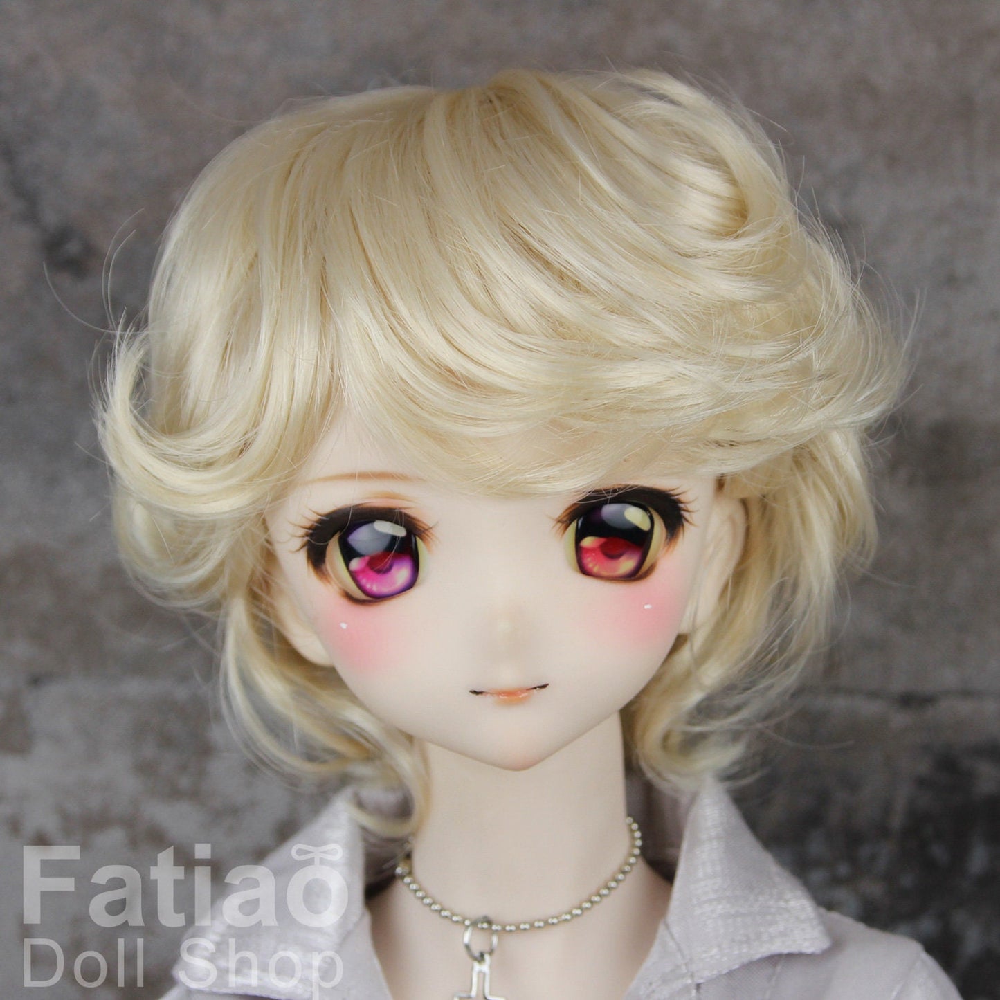 Fatiao - New Dollfie SD 1/3 BJD Dolls Wig size 8-9" - Blonde
