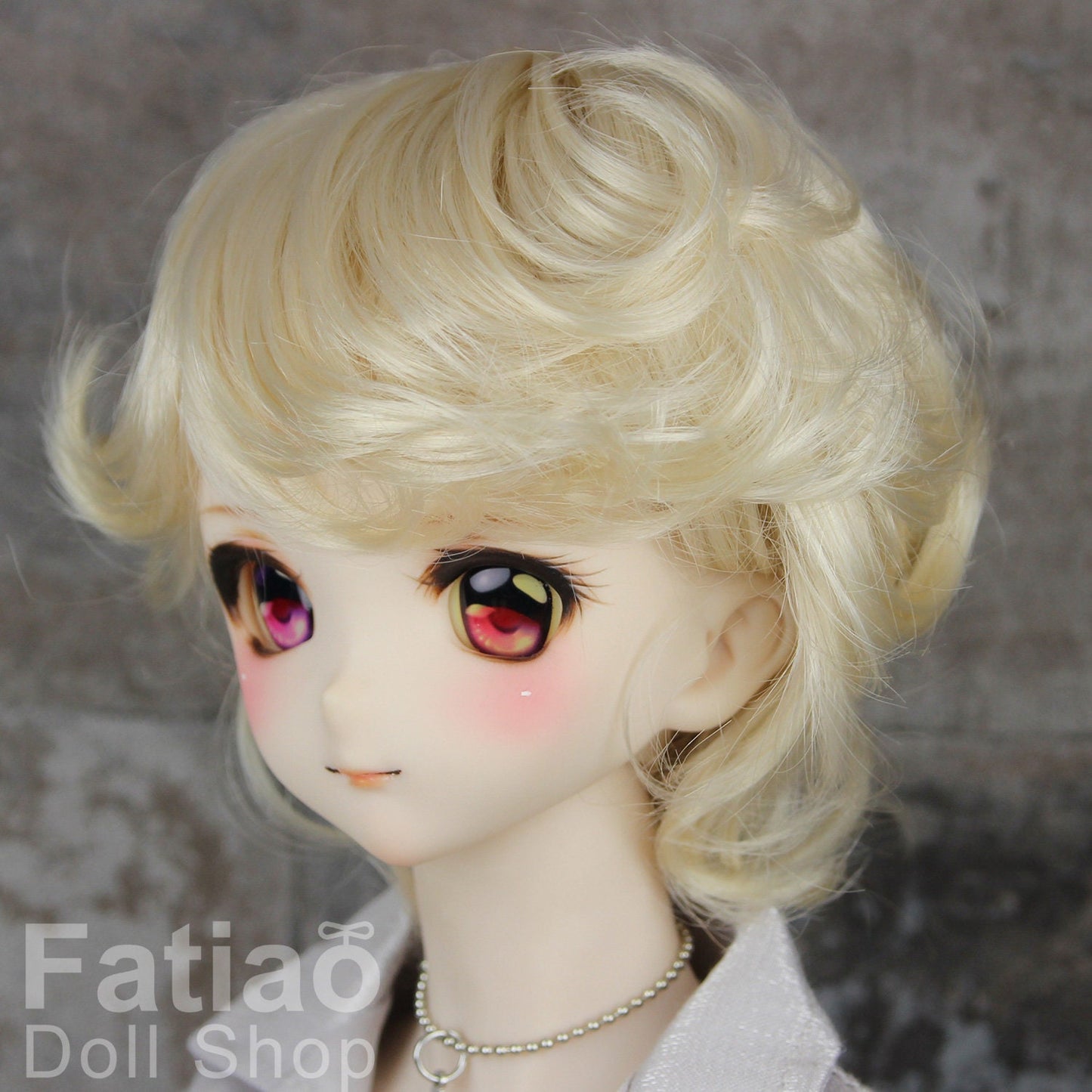 Fatiao - New Dollfie SD 1/3 BJD Dolls Wig size 8-9" - Blonde