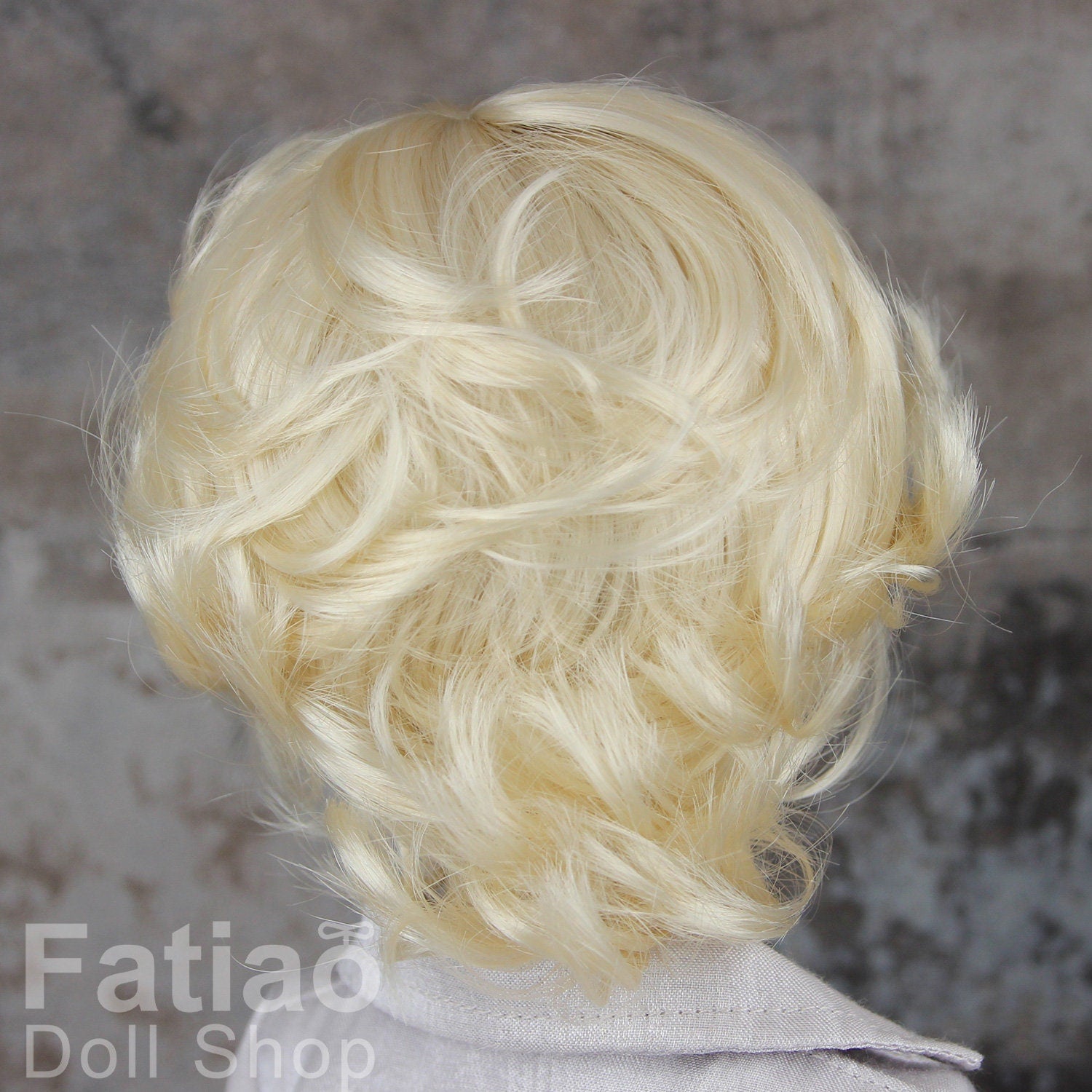 Fatiao - New Dollfie SD 1/3 BJD Dolls Wig size 8-9" - Blonde