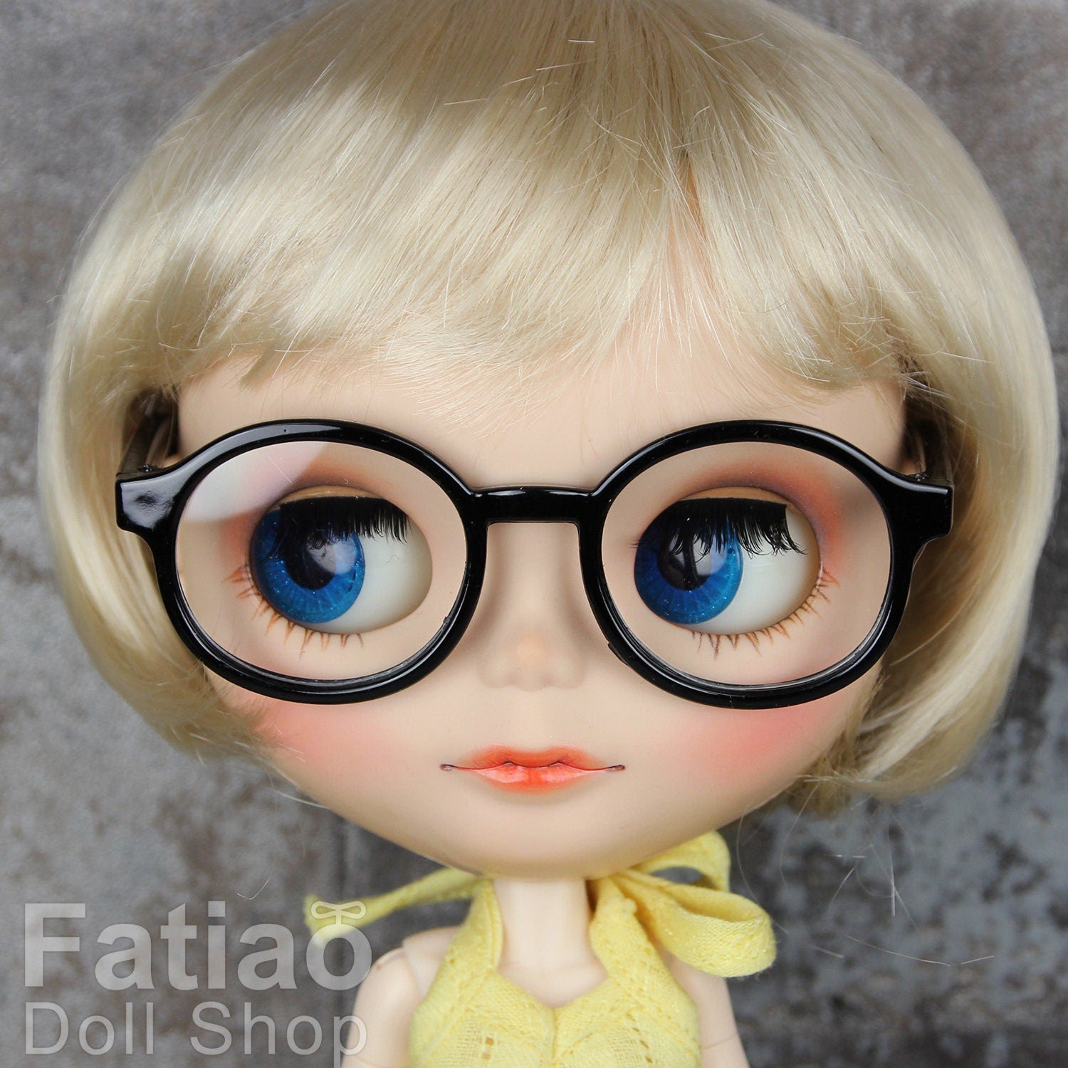 New fashion Full-Rim Dolls Plastic Glasses for Blythe