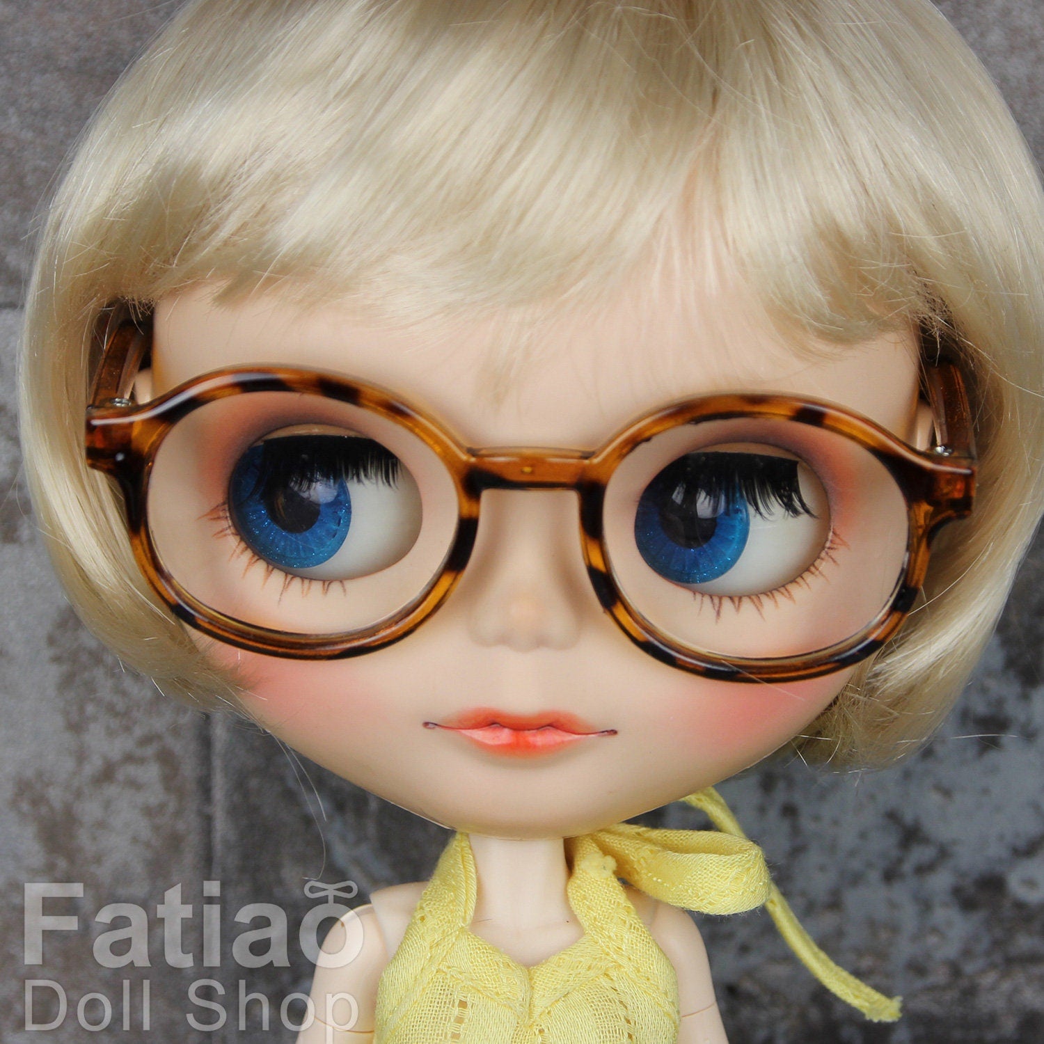 New fashion Full-Rim Dolls Plastic Glasses for Blythe