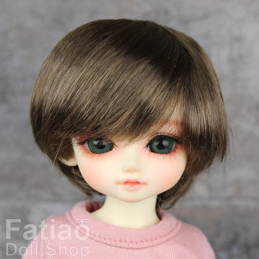 Fatiao - New Dollfie Yo-SD 1/6 BJD - Dolls Wig 6-7 inch - umber