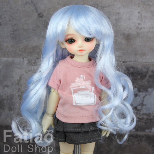 Fatiao - New Dolls Wig Dollfie Yo-SD 1/6 BJD 6-7" size - Light blue