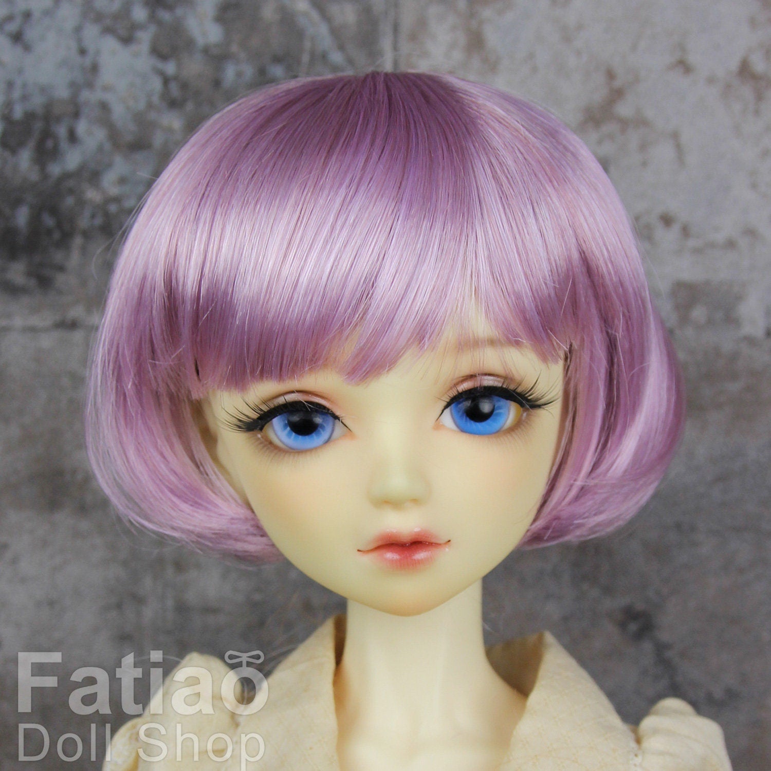 Fatiao - New Dollfie SD 1/3 BJD Volks Blythe Pullip Dolls Wig size 9-10"- Purple potato