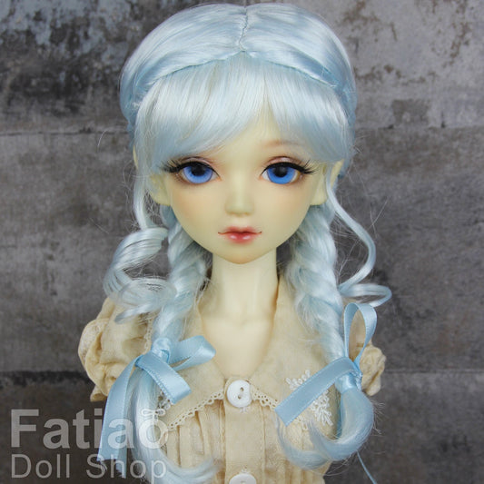 Fatiao - New Dollfie SD 1/3 BJD Volks Pullip Dolls Wig size 9-10"- light blue