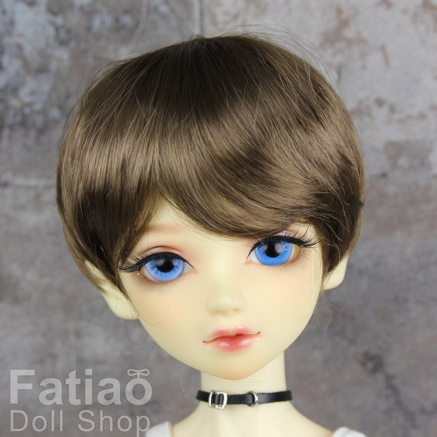 Fatiao - New Dollfie SD 1/3 BJD Volks Blythe Pullip Dolls Wig size 9-10" - umber