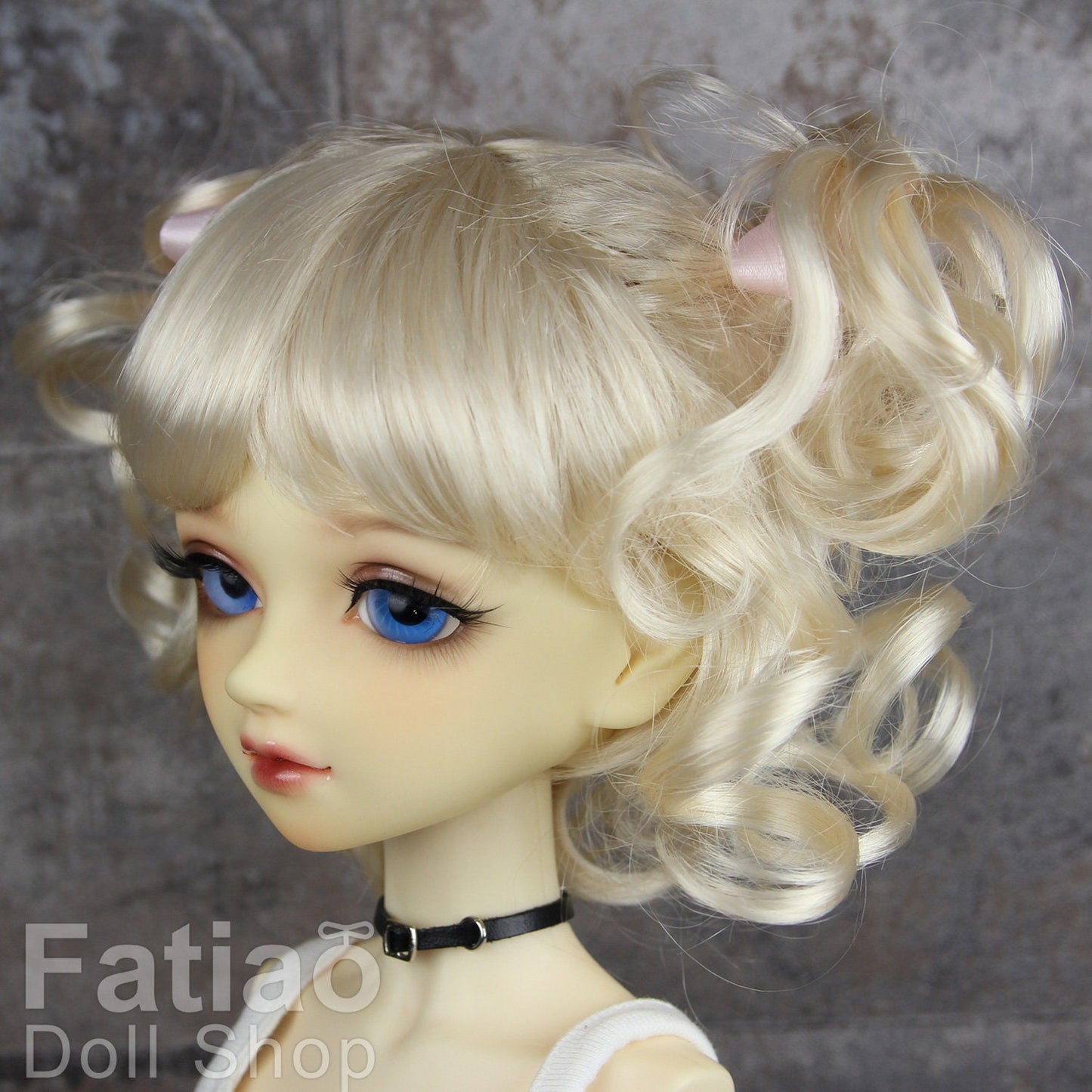 Fatiao - New Dollfie SD 1/3 BJD Volks Blythe Pullip Dolls Wig size 9-10"- Blonde