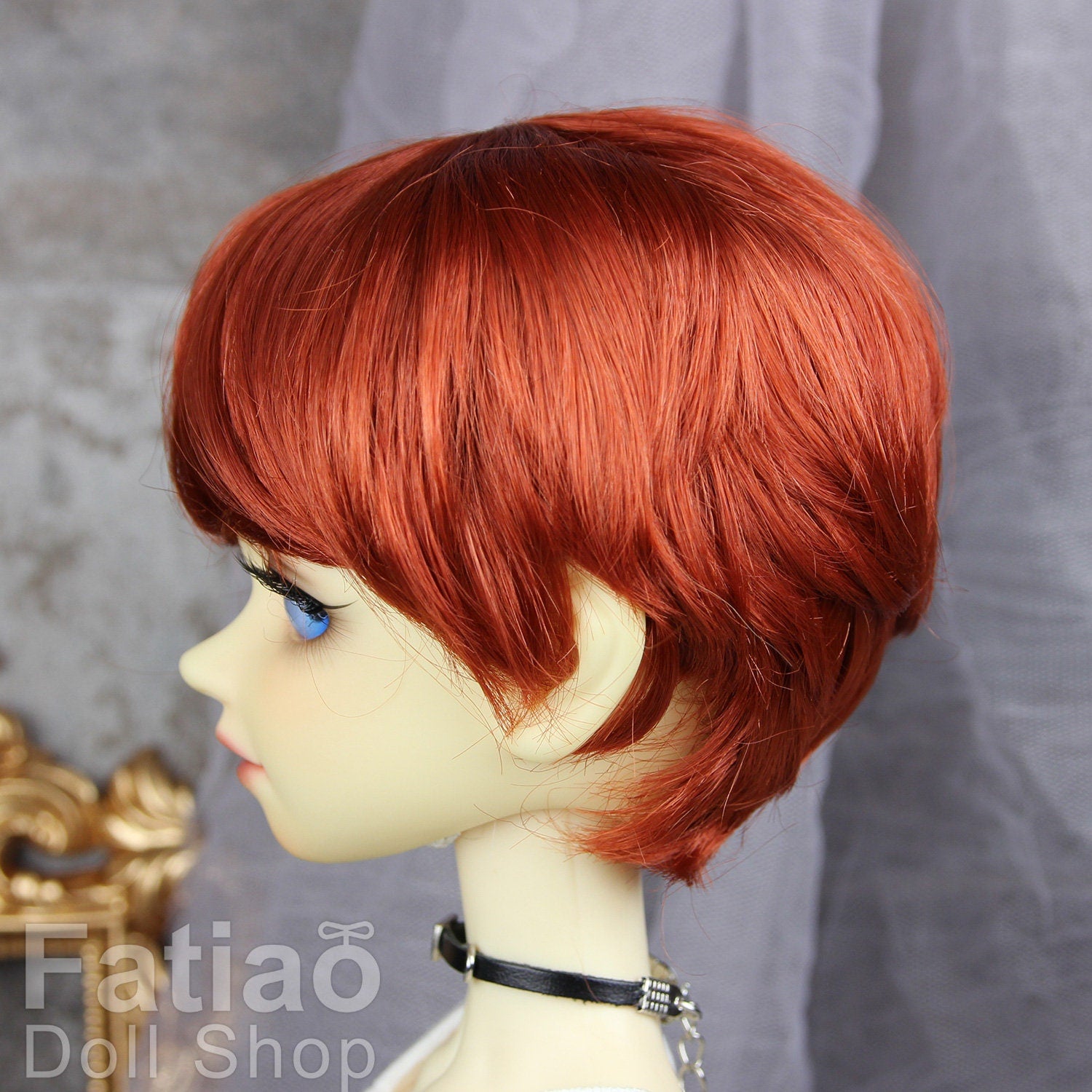 Fatiao - New Dollfie SD 1/3 BJD Volks Blythe Pullip Dolls Wig size 9-10" - Carrot