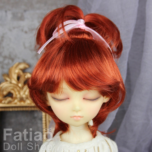 Fatiao - New Dollfie MSD Kaye Wiggs 1/4 BJD Size 7-8 inch - Carrot Dolls Wig