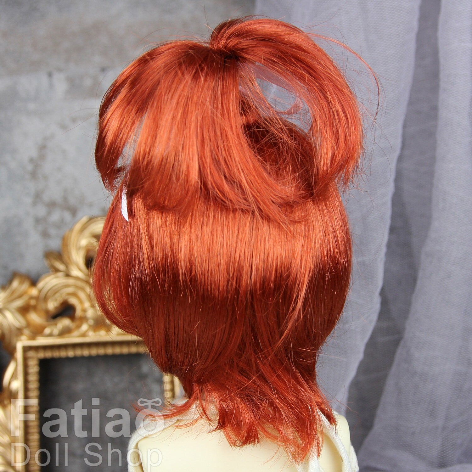 Fatiao - New Dollfie MSD Kaye Wiggs 1/4 BJD Size 7-8 inch - Carrot Dolls Wig