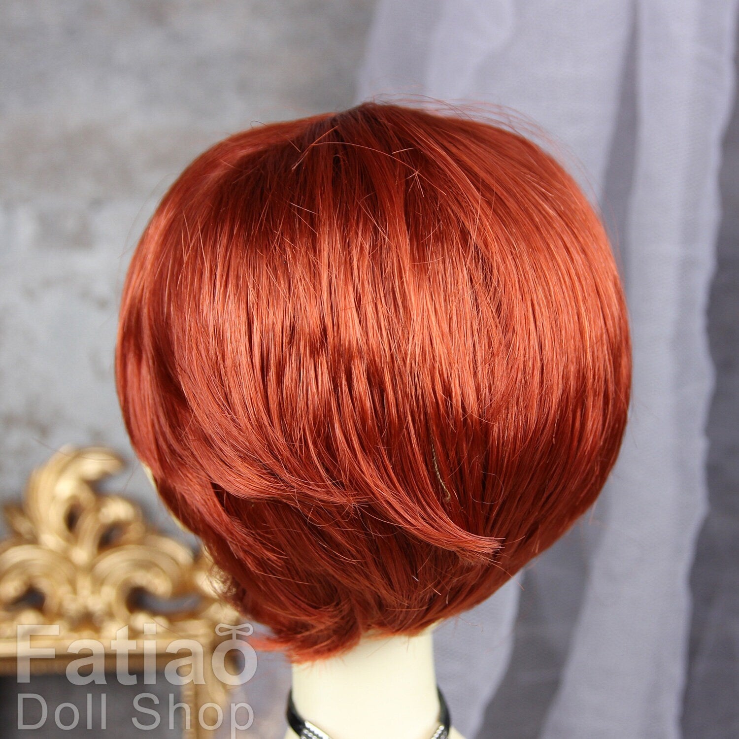 Fatiao - New Dollfie SD 1/3 BJD Volks Blythe Pullip Dolls Wig size 9-10" - Carrot