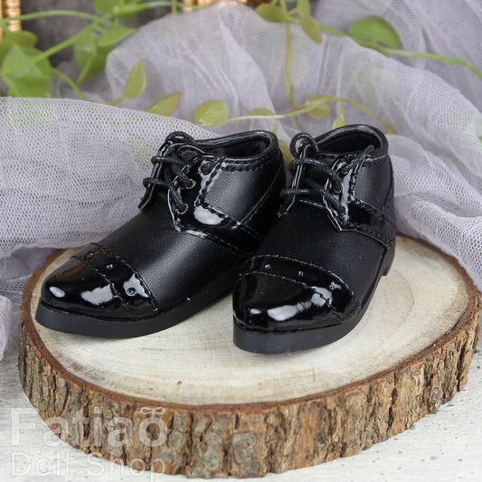 Fatiao - New 1/4 BJD Dollfie MSD Shoes - Black