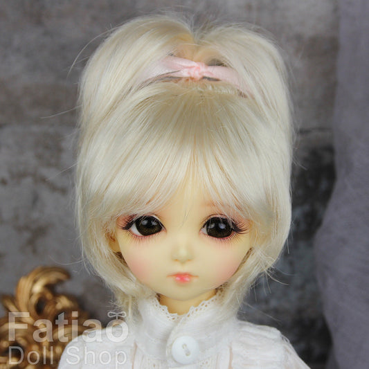 Fatiao - New Dollfie MSD Kaye Wiggs 1/4 BJD Size 7-8 inch Blonde Dolls Wig