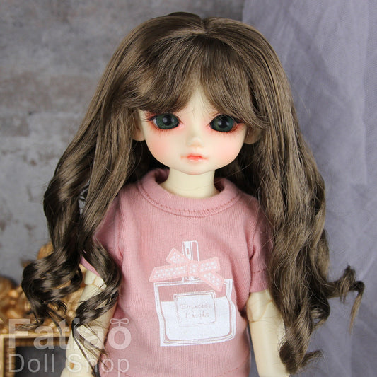 Fatiao - New Dollfie Yo-SD 1/6 BJD - Dolls Wig 6-7 inch - umber