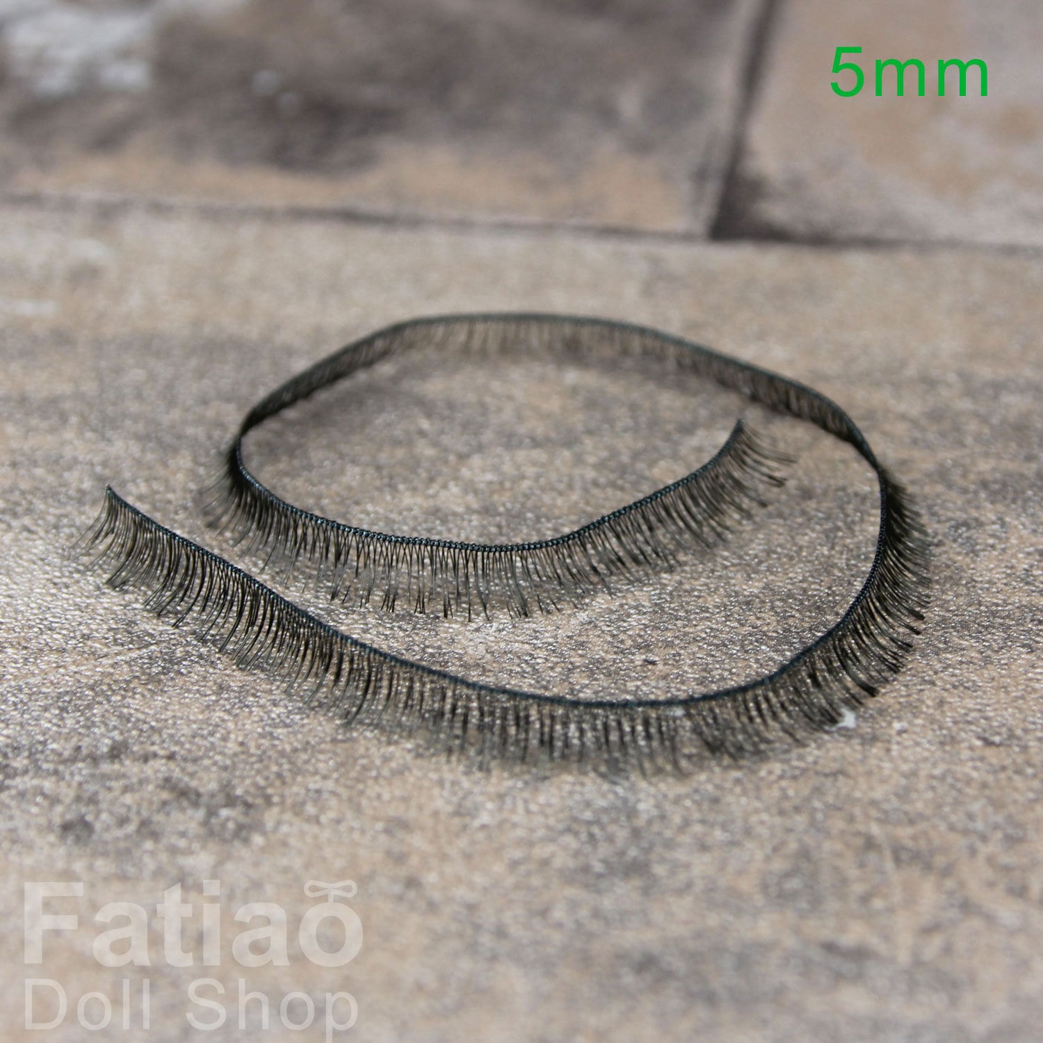 New BJD Dollfie Doll Eyelashes 5mm / 8mm - Black