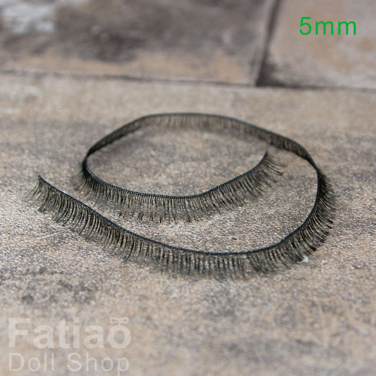 New BJD Dollfie Doll Eyelashes 5mm / 8mm - Black