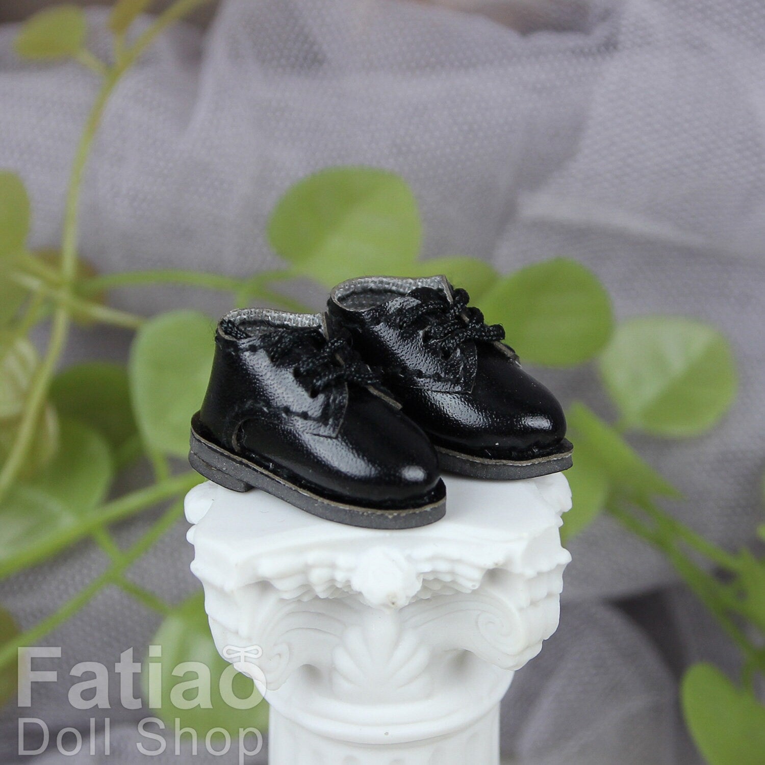 Fatiao - New OB11 Obitsu 11 Cu-poche 1/12 BJD Nendoroid GSC doll Lace-up Oxford shoes