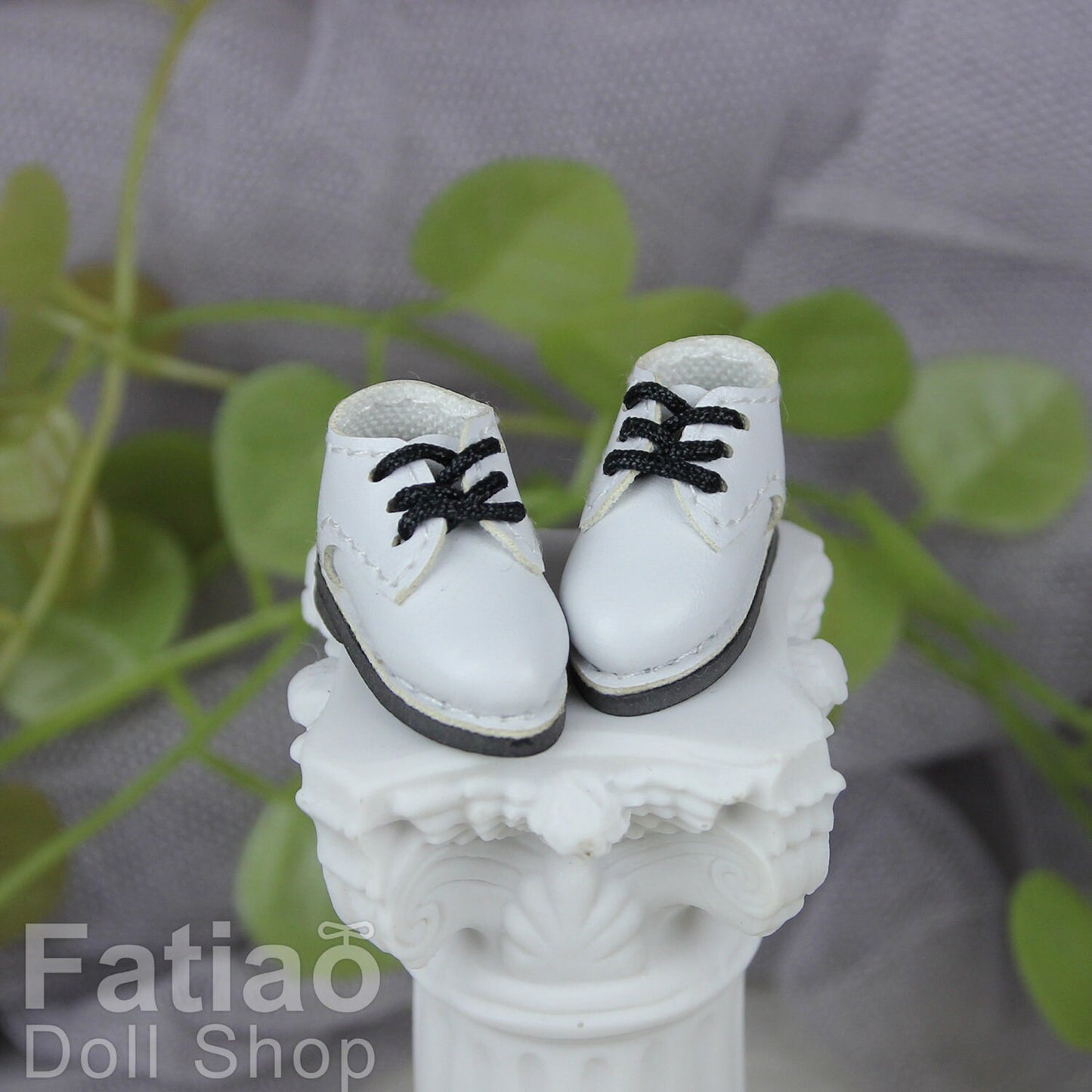 Fatiao - New OB11 Obitsu 11 Cu-poche 1/12 BJD Nendoroid GSC doll Lace-up Oxford shoes
