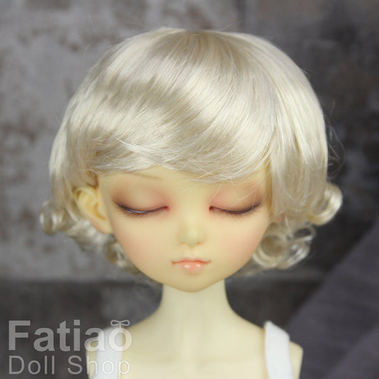 Fatiao - New Dollfie MSD Kaye Wiggs 1/4 BJD Size 7-8 inch Blonde Dolls Wig