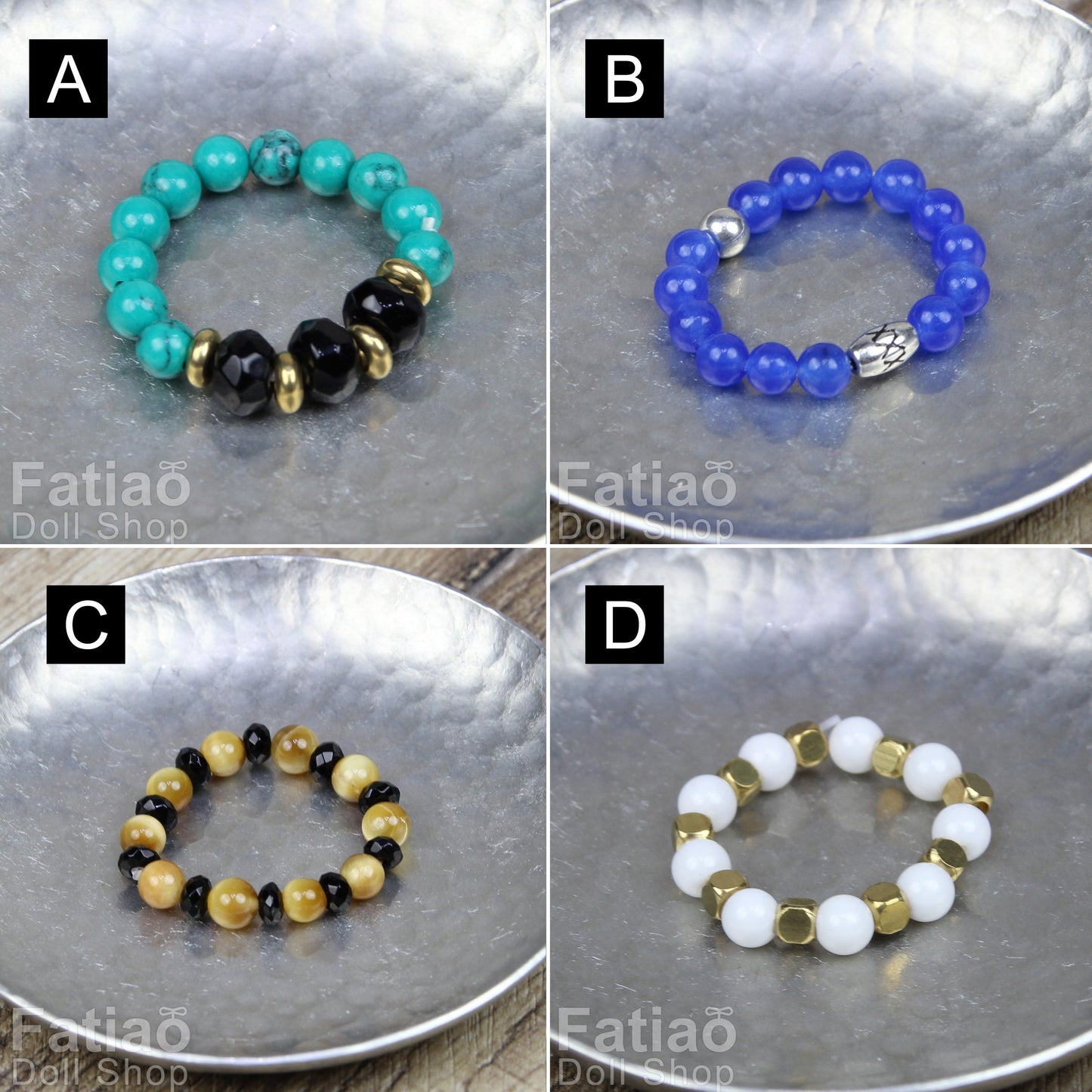 Beaded Bracelets for 1/3 BJD Gril Doll - SD Super Dollfie