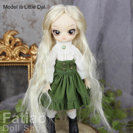 Fatiao - New Dollfie BJD Nendoroid / Little Dal Pullip / Dolls Wig - size 4-5" - Blonde