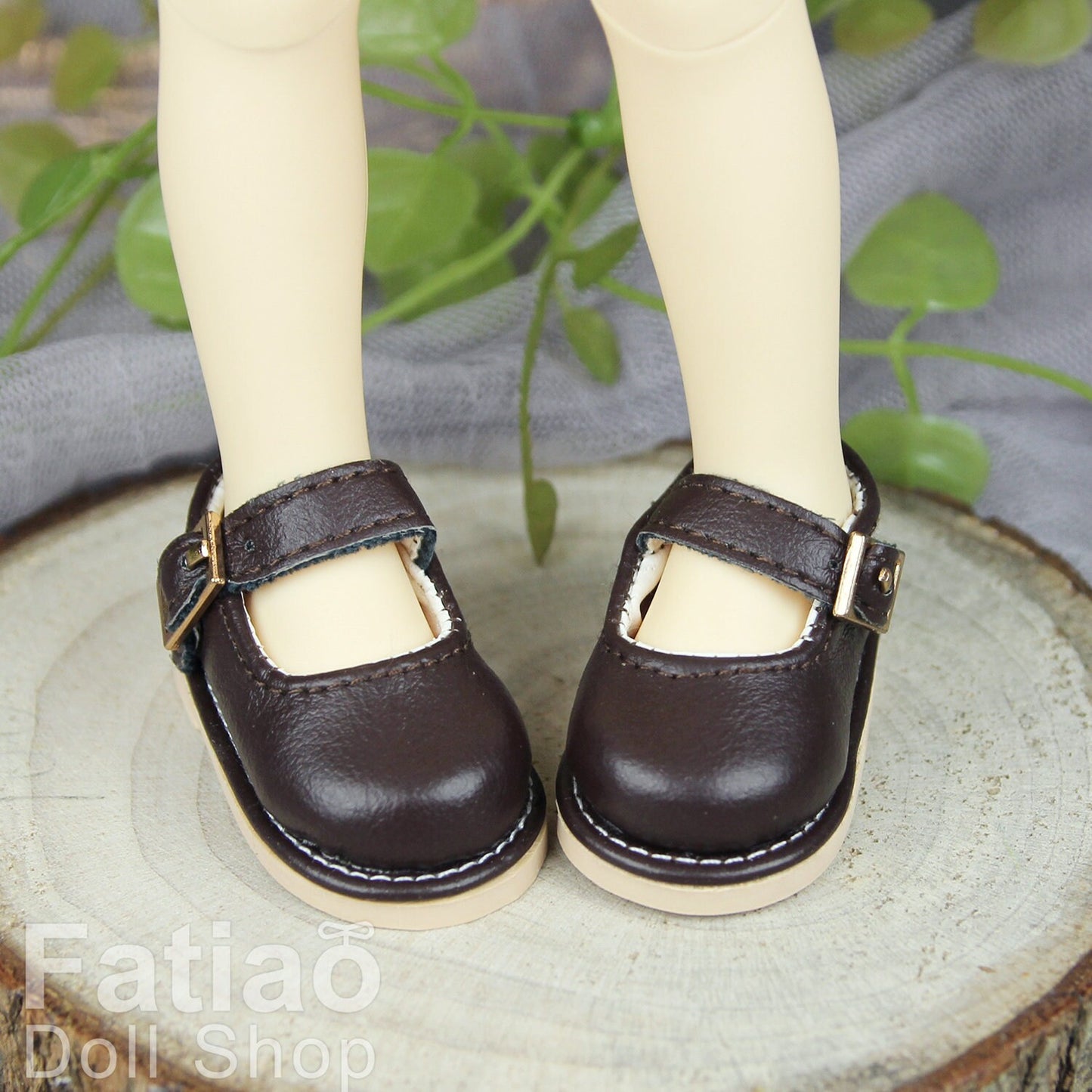 Fatiao - New Dollfie YoSD 1/6 BJD Doll leather Shoes (Size 4.5cm)