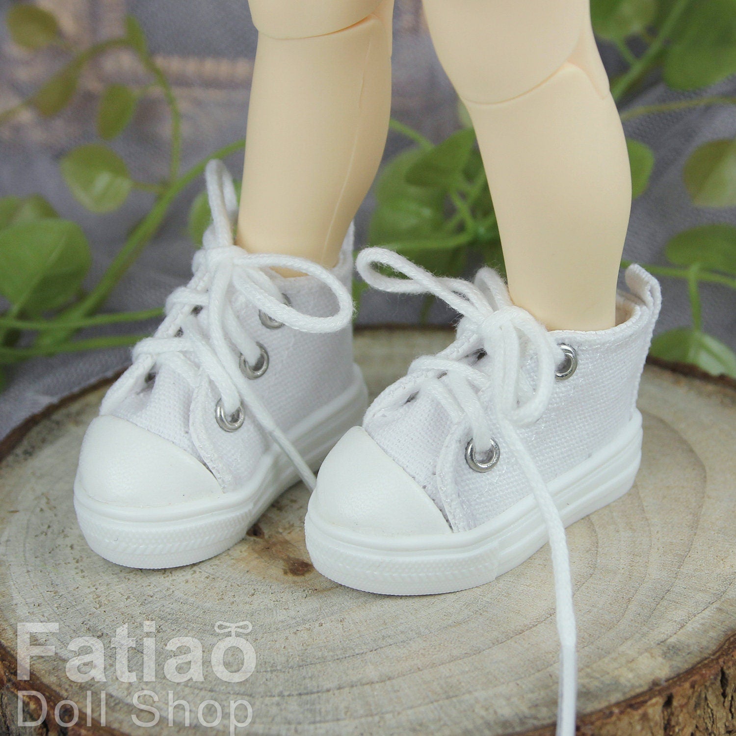 Fatiao - New Dollfie Yo-SD 1/6 BJD Doll Cons canvas shoes (Size 4.5cm)
