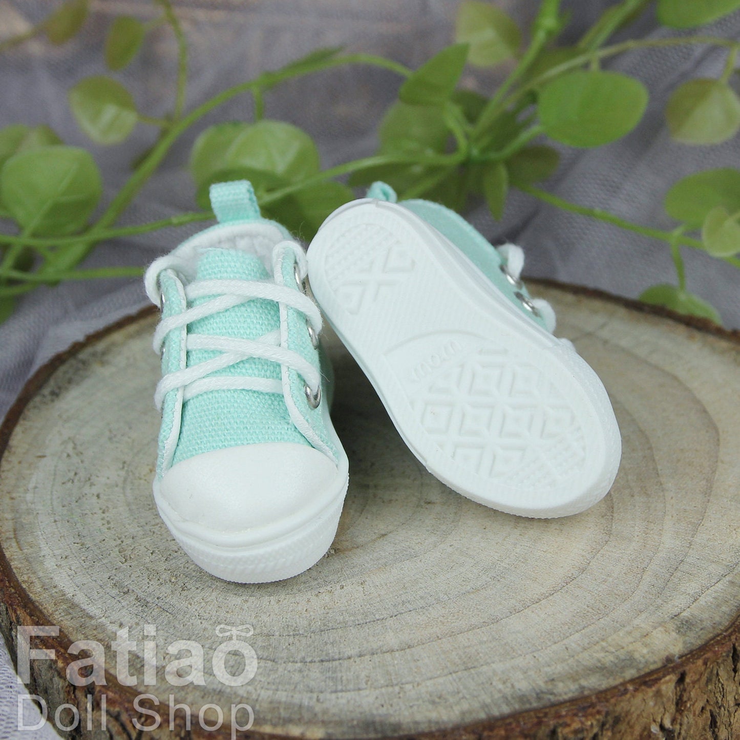 Fatiao - New Dollfie Yo-SD 1/6 BJD Doll Cons canvas shoes (Size 4.5cm)