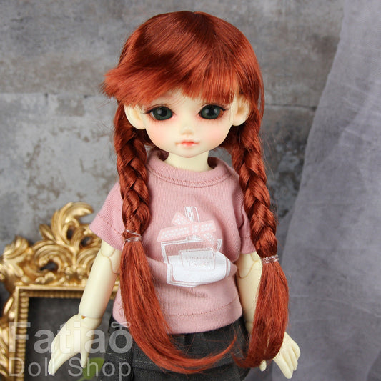Fatiao - New Dolls Wig Dollfie Yo-SD 1/6 BJD 6-7" size - Carrot