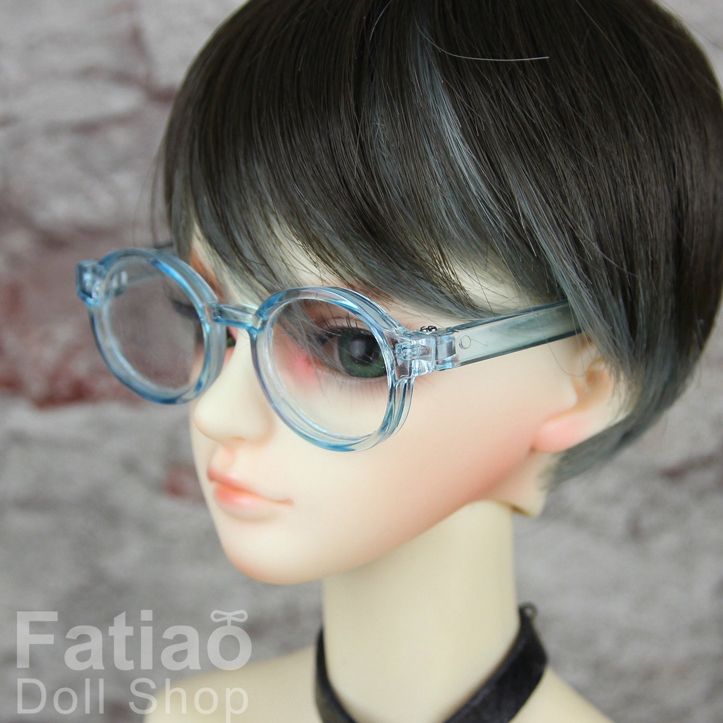 New fashion Full-Rim Dolls Plastic Glasses fit 1/3 BJD size