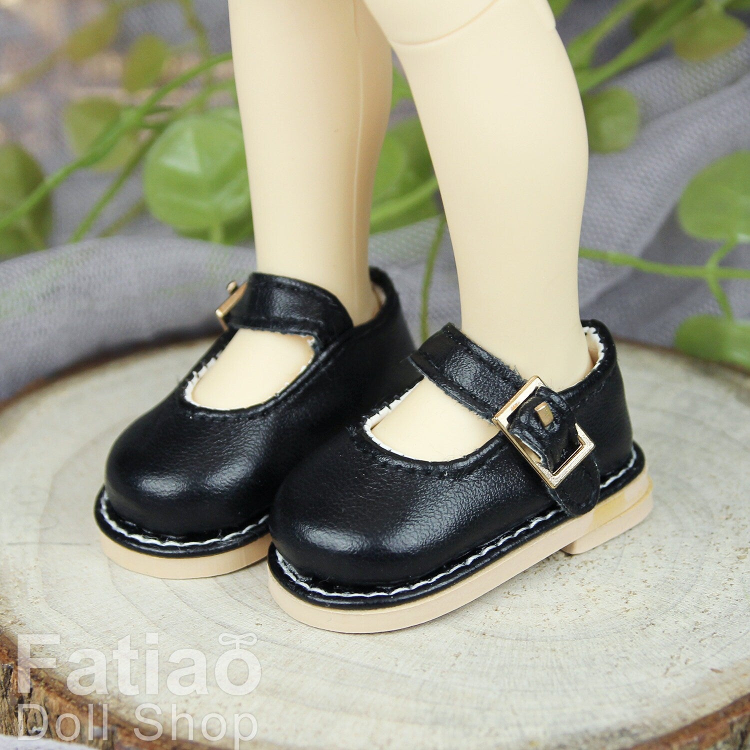 Fatiao - New Dollfie YoSD 1/6 BJD Doll leather Shoes (Size 4.5cm)