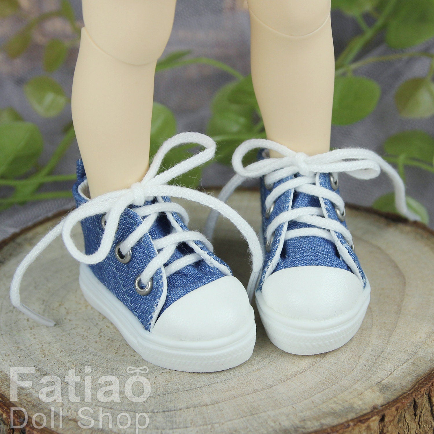Fatiao - New Dollfie Yo-SD 1/6 BJD Doll Cons canvas shoes (Size 4.5cm)