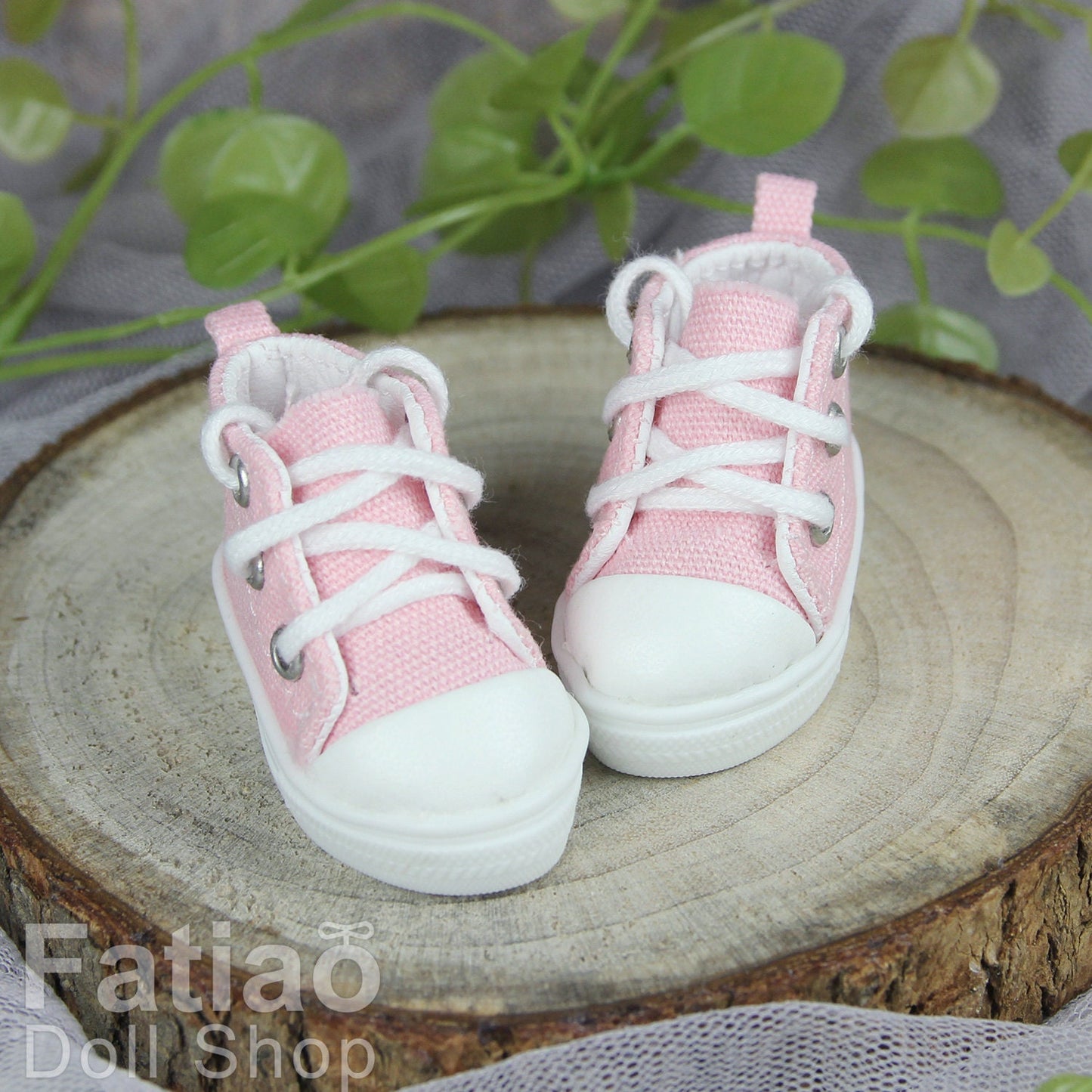 Fatiao - New Dollfie Yo-SD 1/6 BJD Doll Cons canvas shoes (Size 4.5cm)