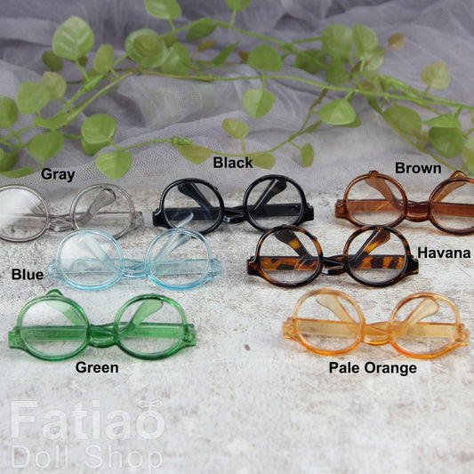 New fashion Full-Rim Dolls Plastic Glasses fit 1/3 BJD size