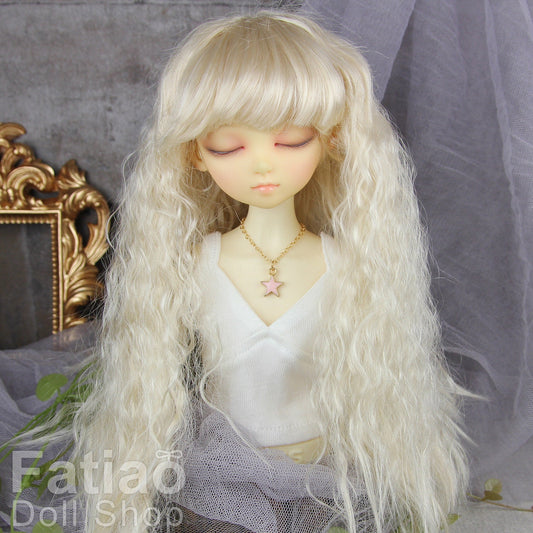Fatiao - New Dollfie MSD Kaye Wiggs little darling doll 1/4 BJD Size 7-8 inch Dolls Wig - Blonde