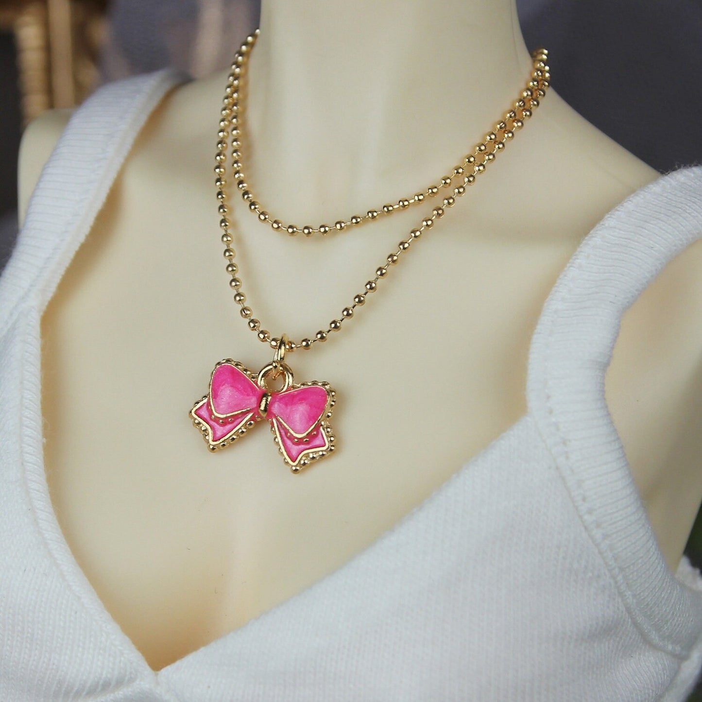 Dolls Necklace for 1/3 BJD SD DD Smart Doll 1/4MSD