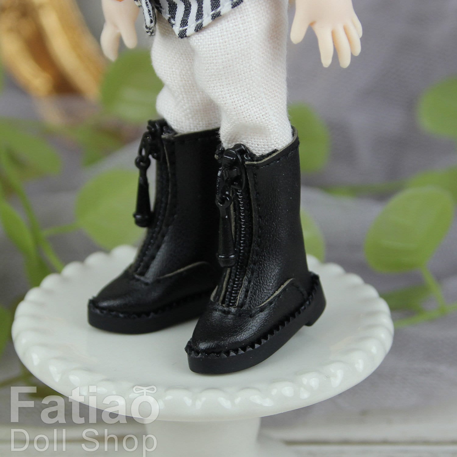 Fatiao - New Obitsu 11 OB11 1/12 BJD Nendoroid dolls zip boots shoes