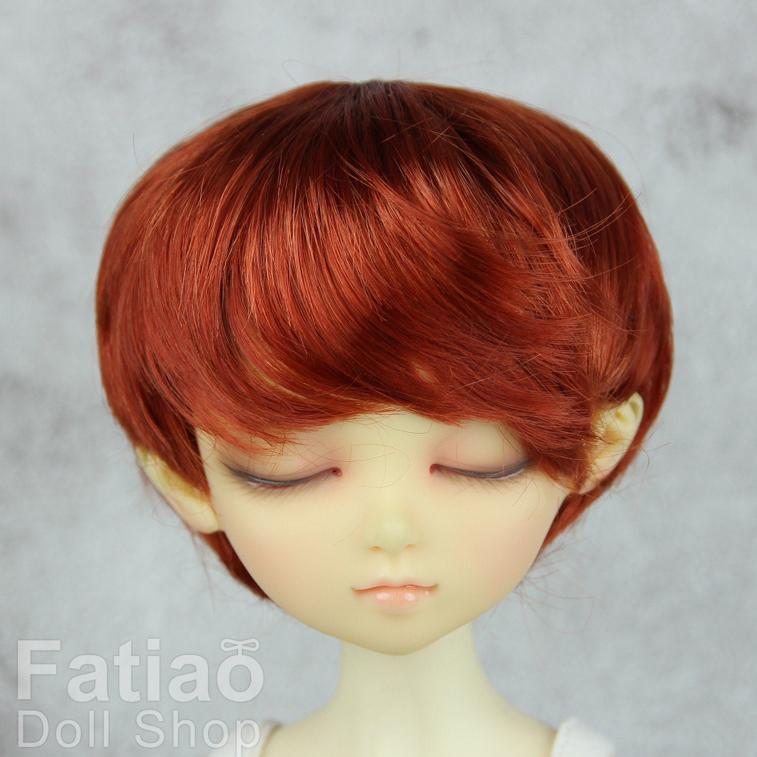 Fatiao - New Dollfie MSD Kaye Wiggs 1/4 BJD Size 7-8 inch Dolls Wig - Carrot