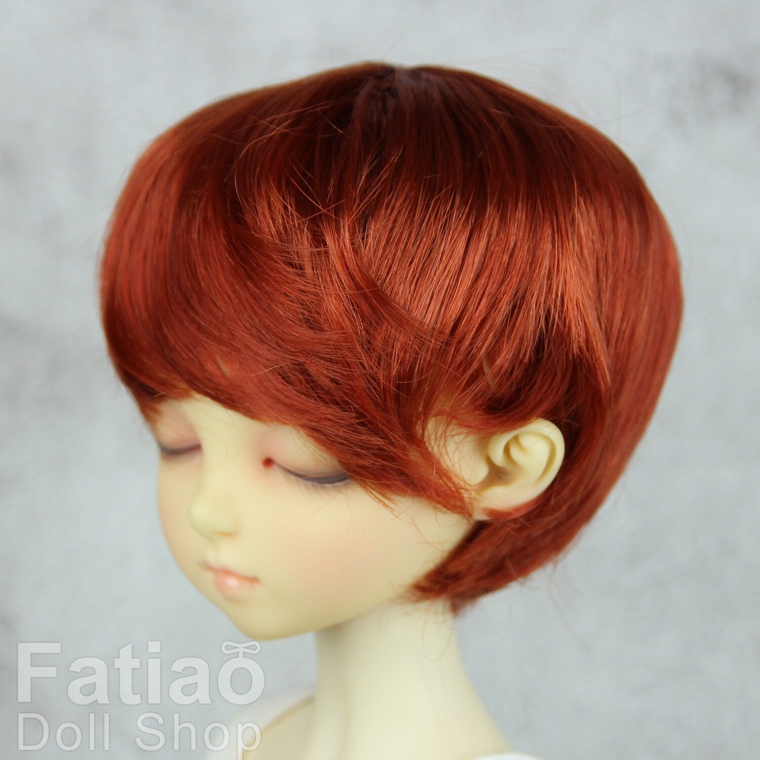 Fatiao - New Dollfie MSD Kaye Wiggs 1/4 BJD Size 7-8 inch Dolls Wig - Carrot