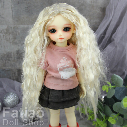 Fatiao - New Dolls Wig Dollfie Yo-SD 1/6 BJD 6-7" size Blonde