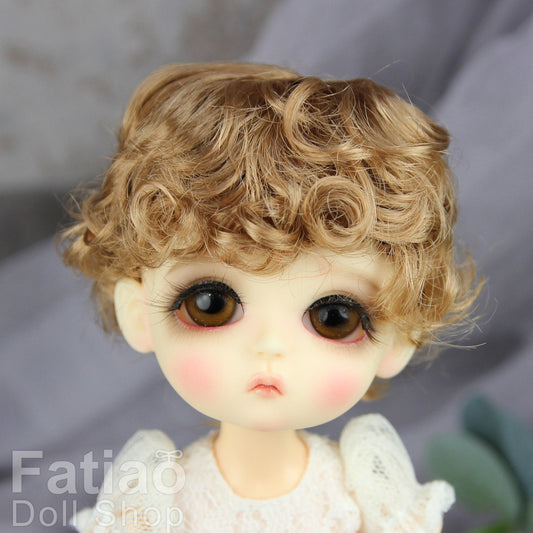 Fatiao - BJD Dollfie Lati Yellow Pukifee 5-6" Angel Doll Wig - Ocher