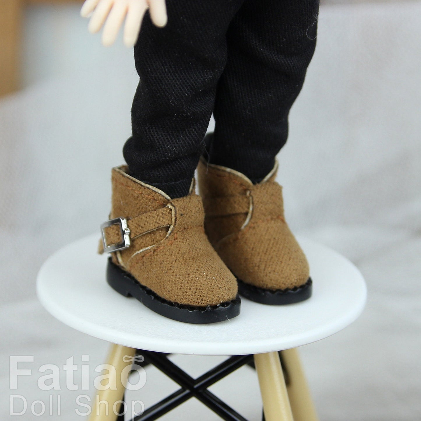 Fatiao - New MiddleBlythe Pukipuki OB11 Obitsu 11 nendoroid 1/12 BJD Dolls Boots Shoes (Size 2.2cm)