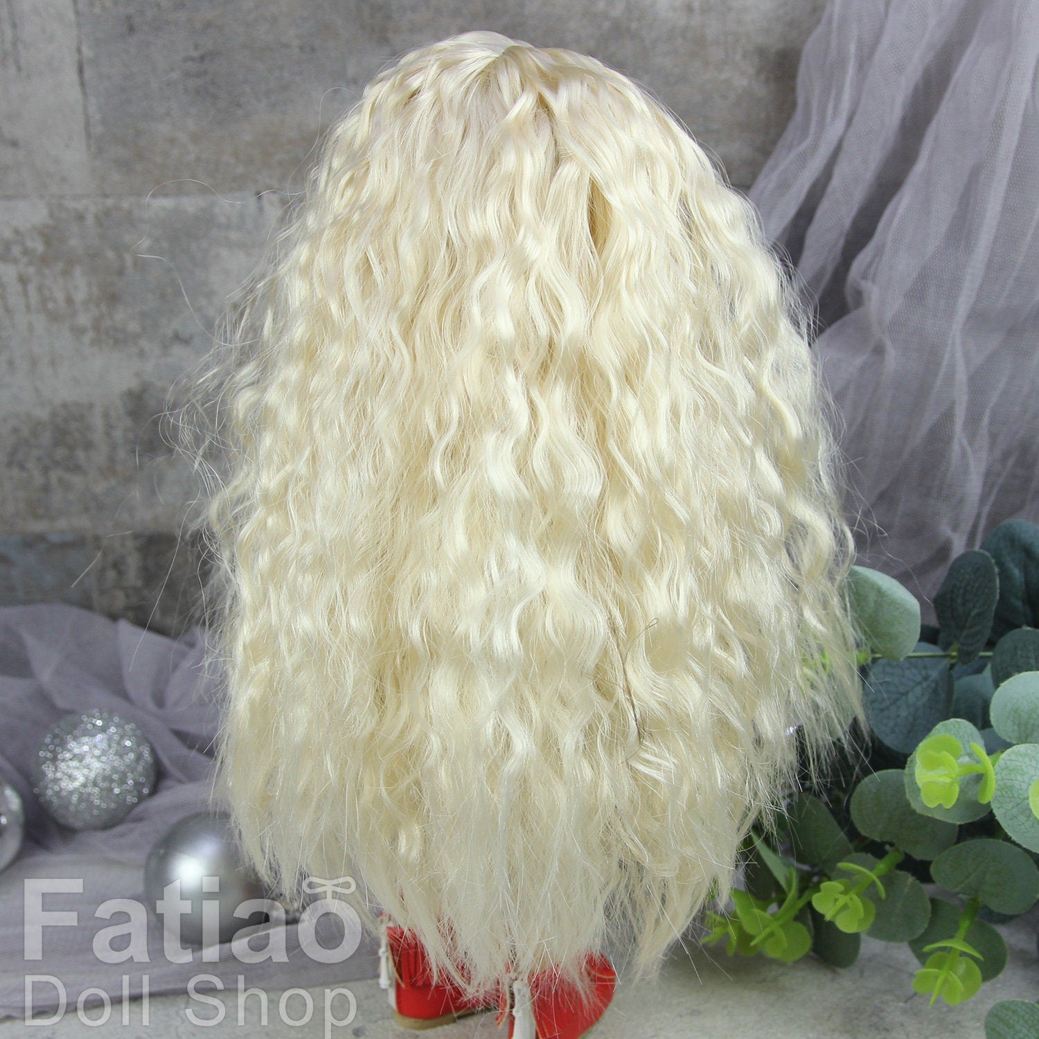 Fatiao - New Dolls Wig Dollfie Yo-SD 1/6 BJD 6-7" size Blonde