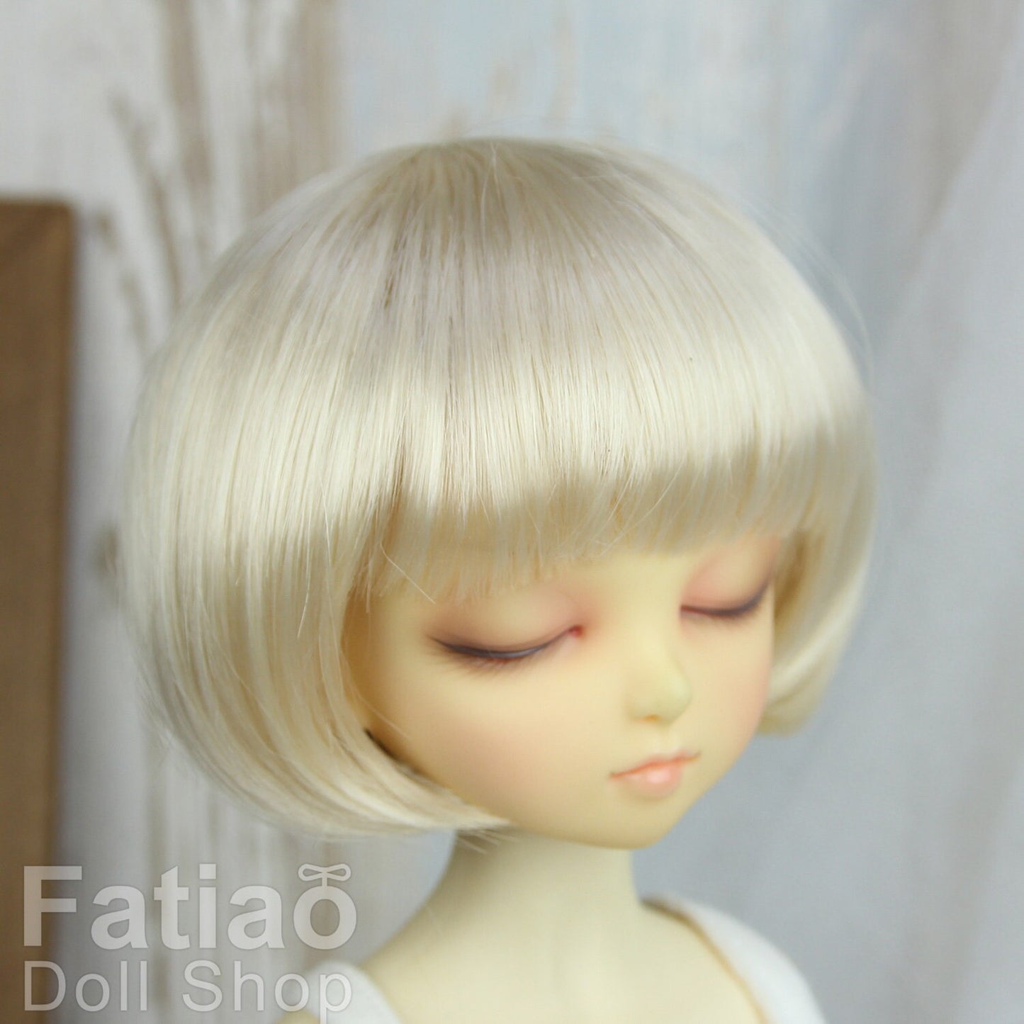 Fatiao - New Dollfie MSD Kaye Wiggs 1/4 BJD Size 7-8 inch - Blonde Dolls Wig
