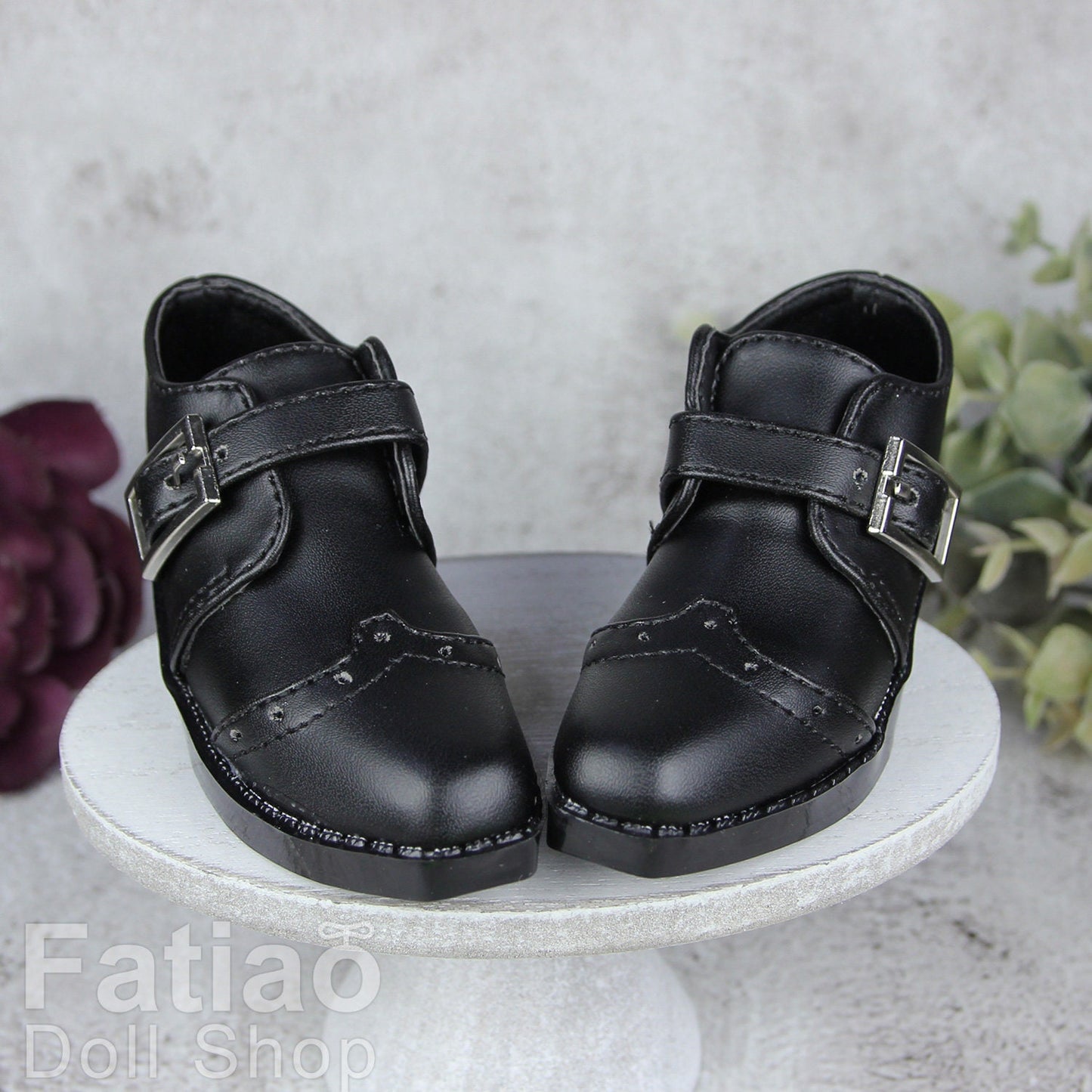 Fatiao - 13/17SD Uncle BJD Supper dollfie Dolls Oxford Shoes - Black